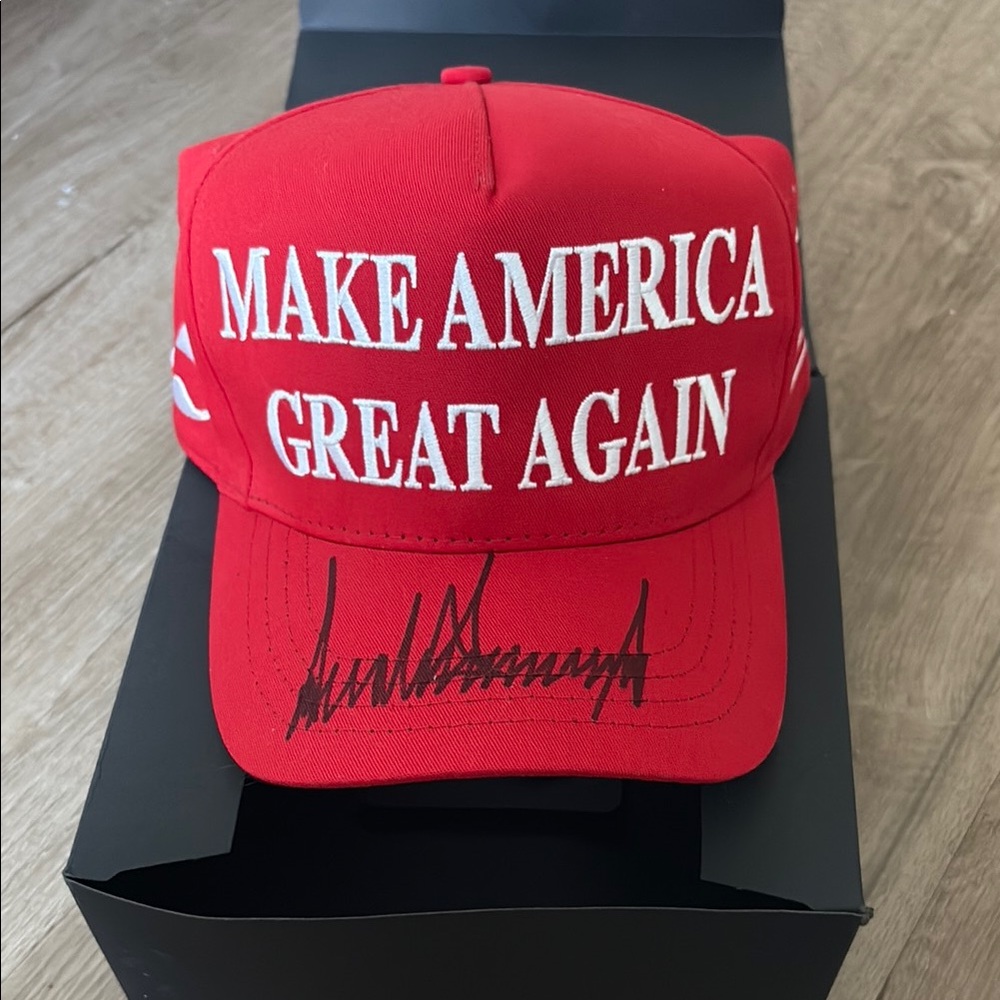Signed MAGA hat